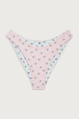 Dove Reversible Classic Bikini Bottom - Sweetheart Stripe