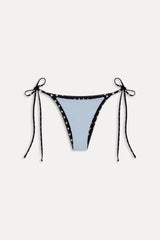 Mackenzie Reversible Cheeky Bikini Bottom - Frost