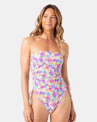 California Dreamin Bandeau One Piece Swimsuit