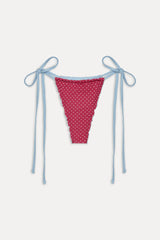 Tidal Polka Dot Bikini Bottom - Tuscany