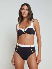 Vanessa High-Waisted Bikini Bottom
