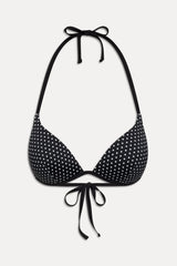 x Khy Camila Push Up Bikini Top - Moonlit Dot