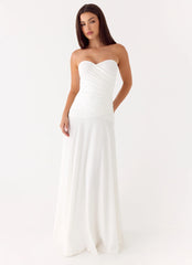 Ruben Maxi Dress - White