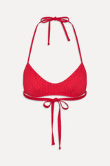 Micah Halter Bikini Top - Spice Dot