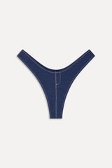 x BELLA HADID Full Moon Bikini Bottom - Summer Denim
