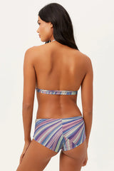 Eden Halter Bikini Top - Shimmy Blue