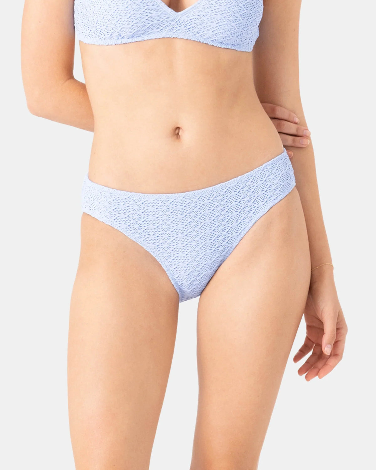 Crochet Hipster Full Bikini Bottom