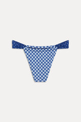 Beckett Micro Bikini Bottom - Starry Gingham