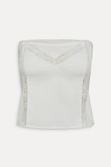 Mariam Tube Top - White