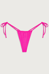 Tia Glitter Skimpy Bikini Bottom - Cosmos