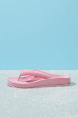 Puffer Padded Flip Flop - Baby Pink