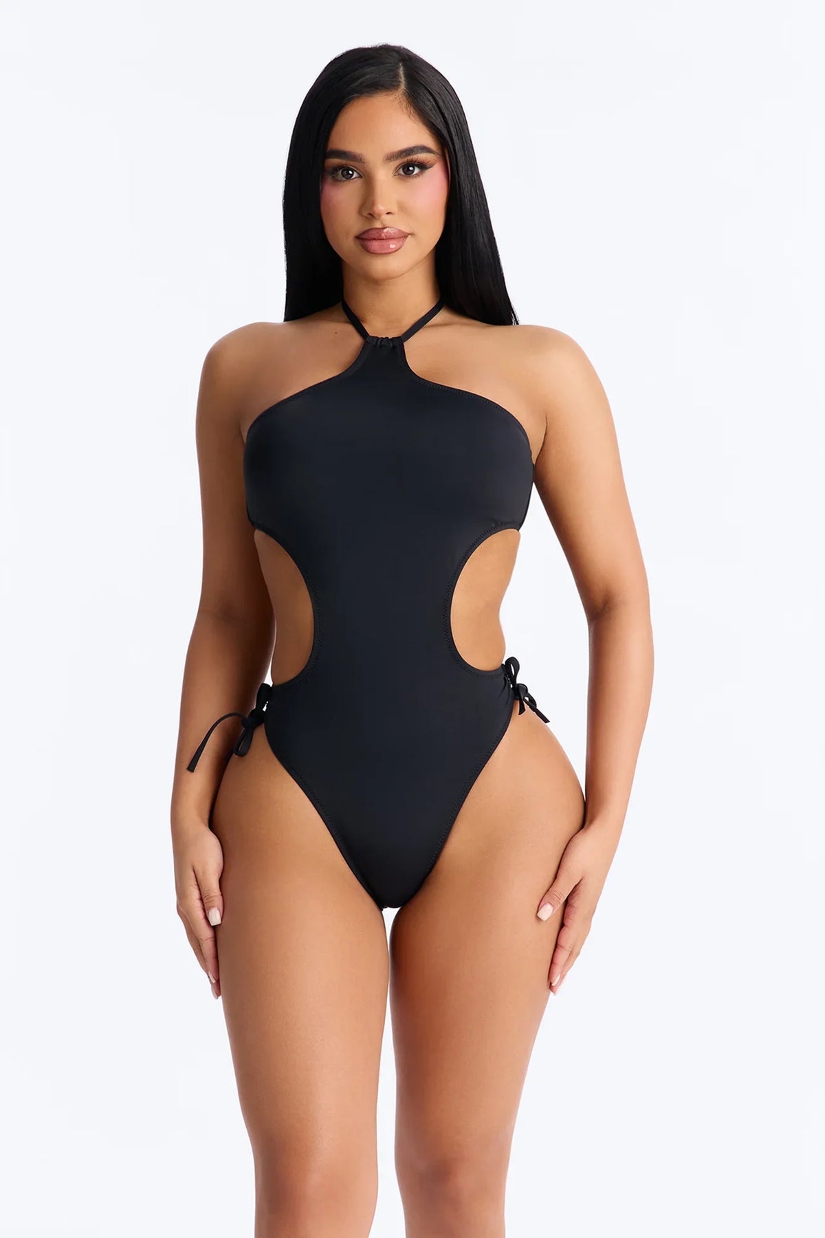 Heatwave Honey 1 Piece Swimsuit - Black