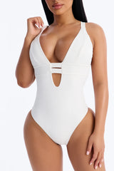 Summer Magic 1 Piece Swimsuit - White
