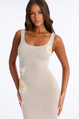 Serenity Coverup Dress - Sand