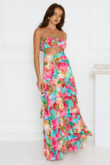 Fiesta In Paradise Maxi Dress Floral