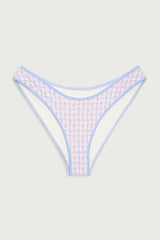 Catalina Full Coverage Bikini Bottom - Rose Picnic