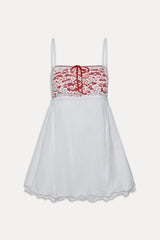 Imani Cotton Mini Dress - Sweet Bloom