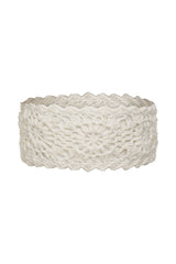 Amore Crochet Headband - White