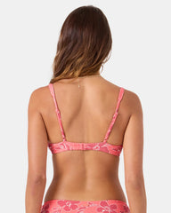 Garden Twirl Scoop Bralette Bikini Top