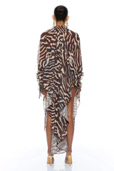 Golden Getaway 3 Piece Bikini Set - Brown/combo