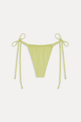 Tia Skimpy String Bikini Bottom - Yellow Mojito