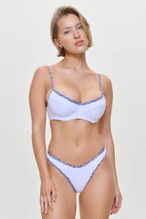Autumn Underwire Bikini Top - Garden Eyelet