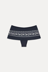 Clover Swim Skirt - Malibu Blue