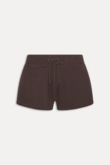 Noah Thermal Mini Shorts - Walnut