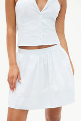 Tory Striped  Skirt - Saltwater Stripe