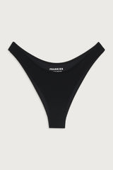 Dove Terry Classic Bikini Bottom - Black