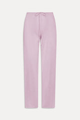 Ela Low Rise Knit Pants - Pink Cloud