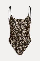 x Réalisation Par Juliet One Piece Swimsuit - Vintage Tiger