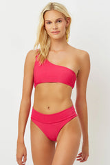 Gavin Cheeky Bikini Bottom - Rosewood