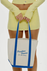 Vacation Canvas Tote Bag - Venice