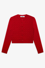 Dudley Cable Knit Cardigan - Heartstrings