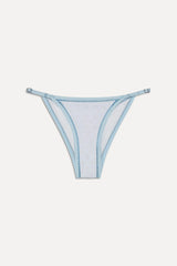 Luna Cheeky Eyelet Bikini Bottom - Spring Cloud