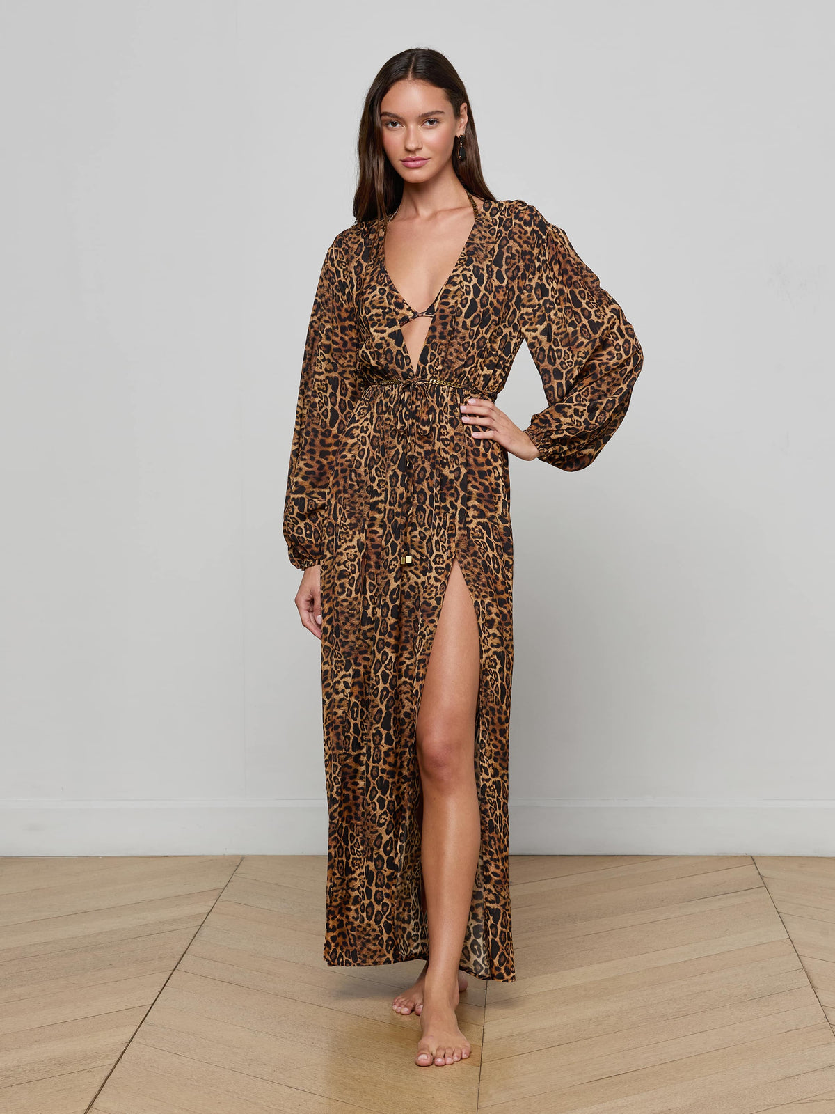 Sara Maxi Cover-Up Dress
