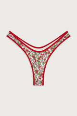 Full Moon Micro Bikini Bottom - Berry in Love