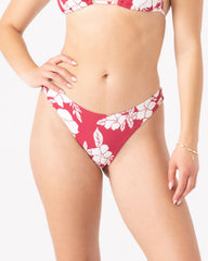 Hibiscus Hideaway Scoop Cheeky Bikini Bottom