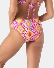 La Palma Lace Up Hipster Bikini Bottom