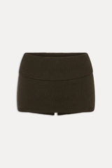 Briar Mini Skort - Chocolate Brown