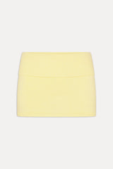 x JENNIE Briar Knit Mini Skort - Morning Light