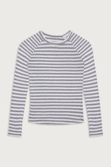 Avenue Cotton Long Sleeve Shirt - Hazy Stripe