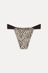 Beckett Micro Bikini Bottom - Zebra