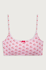 Dallas Bralette Bikini Top - Baby Berry