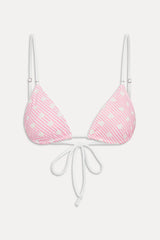 Elena Reversible Micro Bikini Top - Sprinkles