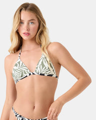 Surfer's Paradise Reversible Fixed Triangle Bikini Top