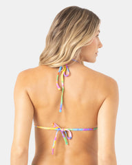 Heatwave Tiki Triangle Bikini Top