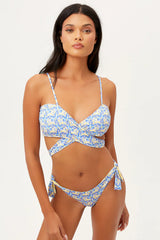 Falcon String Cheeky Bikini Bottom - Monarch