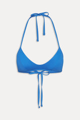 Micah Halter Bikini Top - Lake Blue